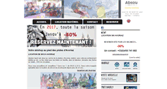 Desktop Screenshot of absolusport.fr